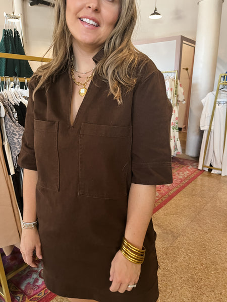 Lily Pocket Mini- Brown-K. Ellis Boutique