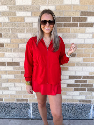 The Palmer Active Set- Smitten Cherry-K. Ellis Boutique