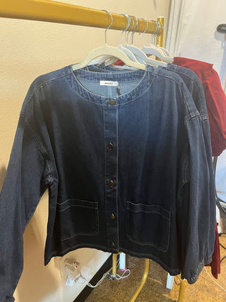 Hudson Denim Jacket-Jacket-K. Ellis Boutique