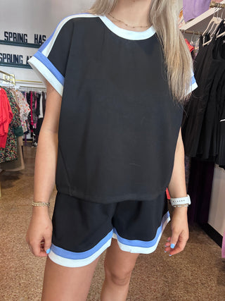 The Campbell Set- Black & Blue-K. Ellis Boutique