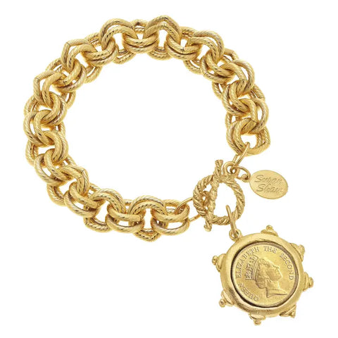 Susan Shaw Queen Elizabeth Ii Windsor Bracelet-K. Ellis Boutique