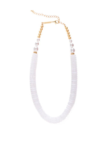Necklace Piper White-K. Ellis Boutique