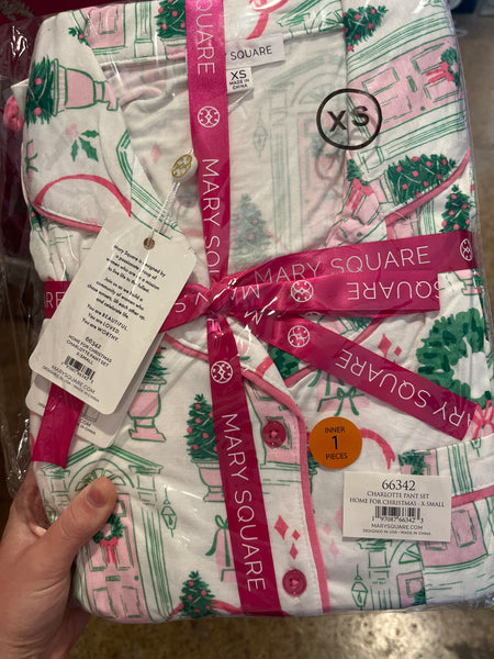 Charlotte PJ Set- Home For Christmas-K. Ellis Boutique