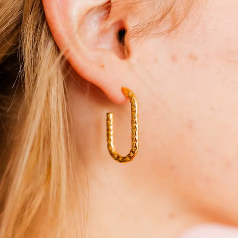 Melinda Hoop Earrings-K. Ellis Boutique