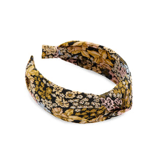 Floral Jacquard Headband- Multi-hair accessories-K. Ellis Boutique