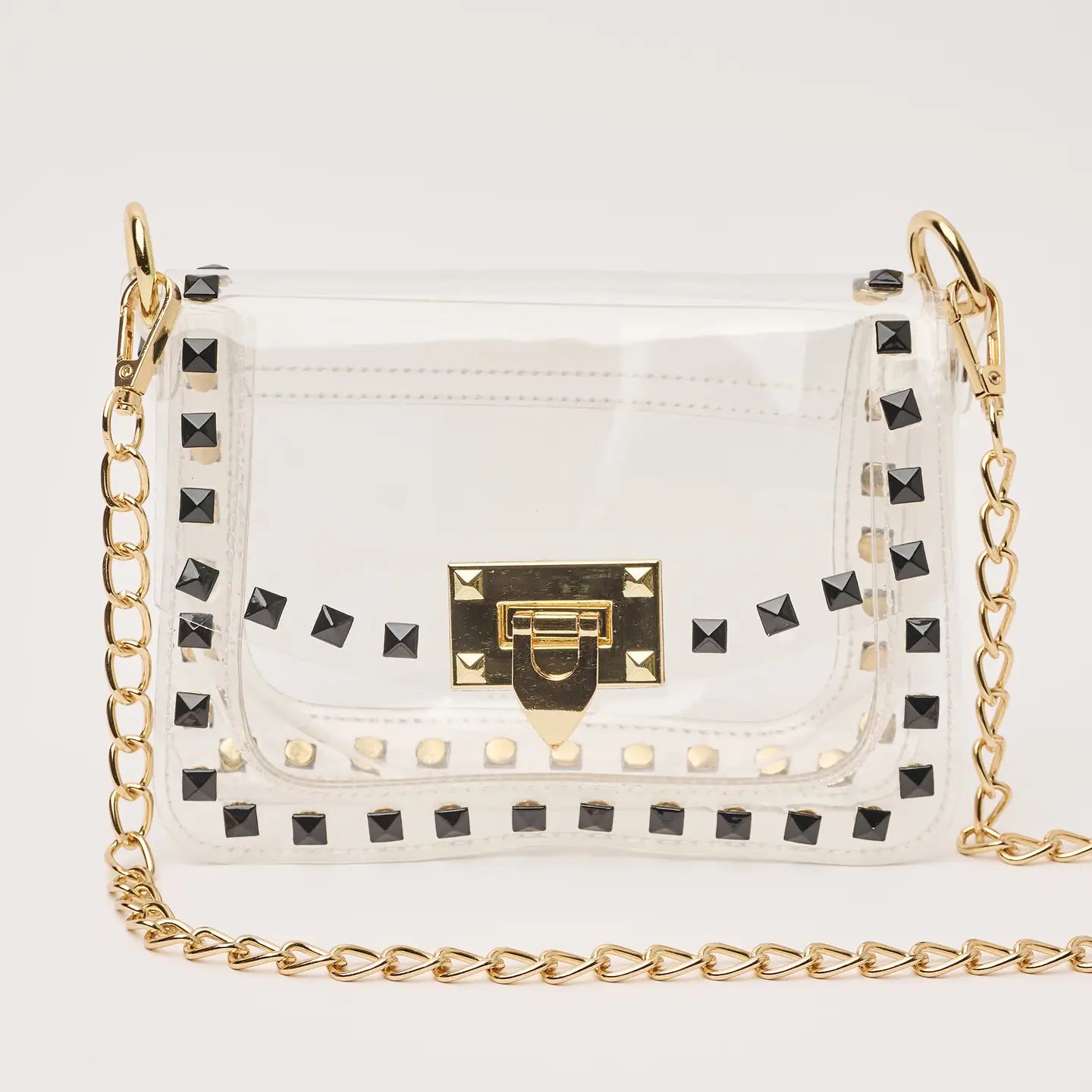 The Jackie in Black- Clearly Handbags-K. Ellis Boutique