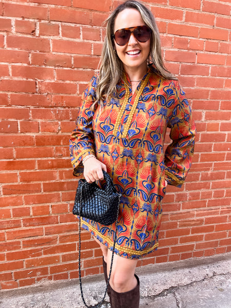 Boho Shift Mini- Toffee-K. Ellis Boutique