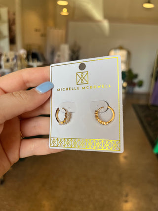 Kristin Earrings- Gold-K. Ellis Boutique