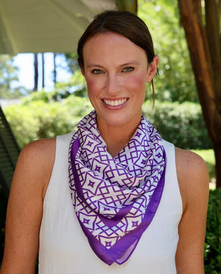 Langston Geometric Scarf Medium-K. Ellis Boutique