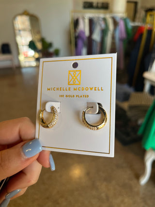 Sienna Earrings- Gold-K. Ellis Boutique