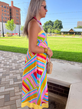 Paradise Cove Midi-Midi/Maxi Dress-K. Ellis Boutique