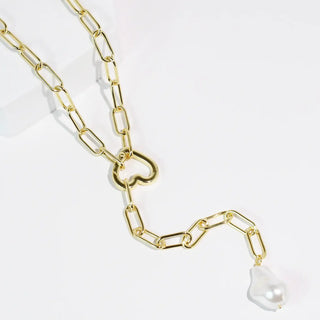 Pearly Love Necklace-Necklace-K. Ellis Boutique