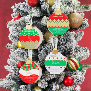 Holiday Ornament Buffer Spongelle-K. Ellis Boutique