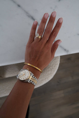 GLAM BANGLE: GOLD-Bracelet-K. Ellis Boutique