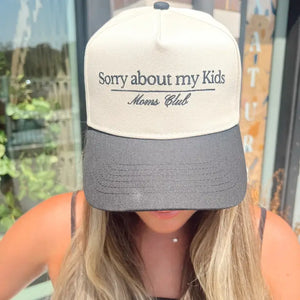 Sorry About My Kids Hat-K. Ellis Boutique