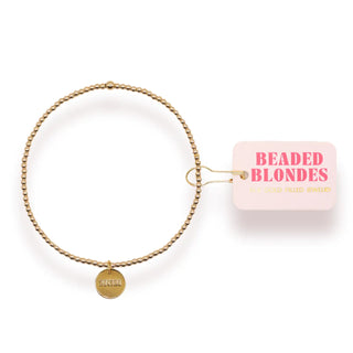 Beaded Blondes- Mom Charm Bracelet-K. Ellis Boutique