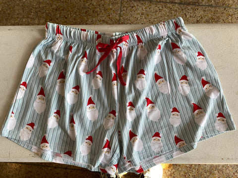 Jolly Santa Sleep Shorts-K. Ellis Boutique