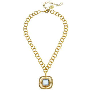 Madeline Necklace- Snow