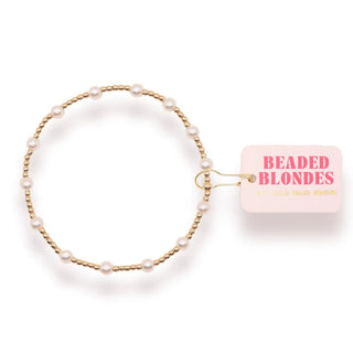 Beaded Blondes- June Pearl Bracelet-K. Ellis Boutique