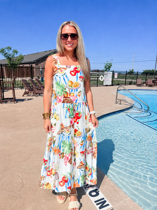 The Summer Printed Skirt Set-Set-K. Ellis Boutique