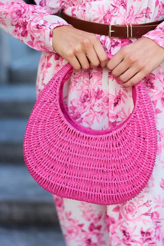 Menorca Bag- Pink-K. Ellis Boutique