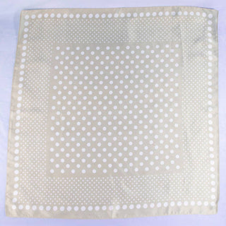 Ombre Polka Dot Print Satin Square Scarf: BR-K. Ellis Boutique