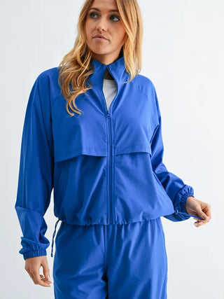 Swift Move Windbreaker- Royal-K. Ellis Boutique