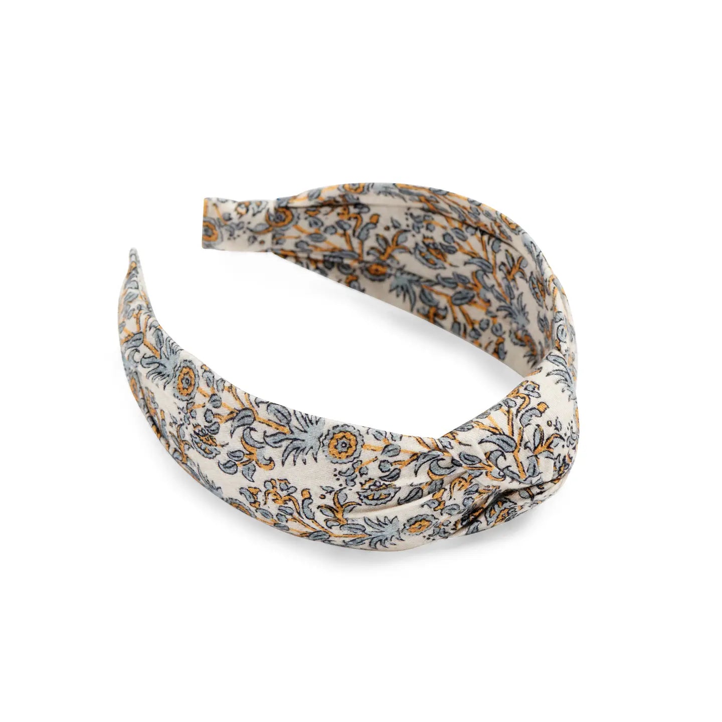 Vintage Floral Headband- Ivory-K. Ellis Boutique