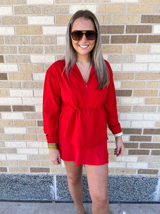 The Palmer Active Set- Smitten Cherry-K. Ellis Boutique