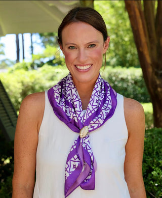 Langston Geometric Scarf Medium-K. Ellis Boutique