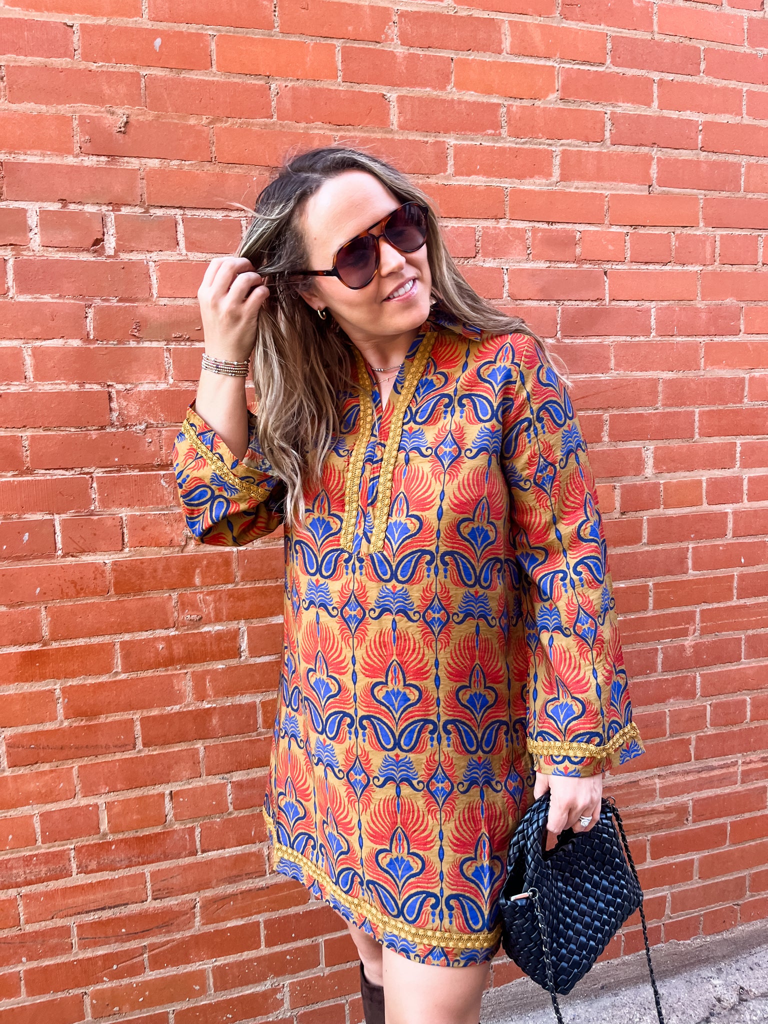 Boho Shift Mini- Toffee-K. Ellis Boutique