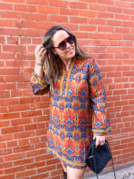 Boho Shift Mini- Toffee-K. Ellis Boutique