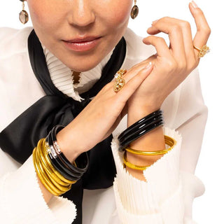 Three Kings All Weather Bangles® (AWB®) - Black-Bracelet-K. Ellis Boutique