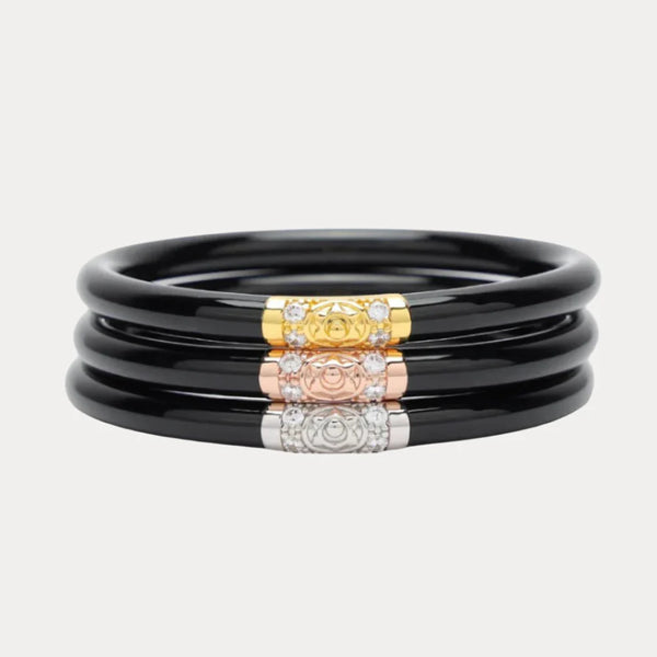 Three Kings All Weather Bangles® (AWB®) - Black-K. Ellis Boutique