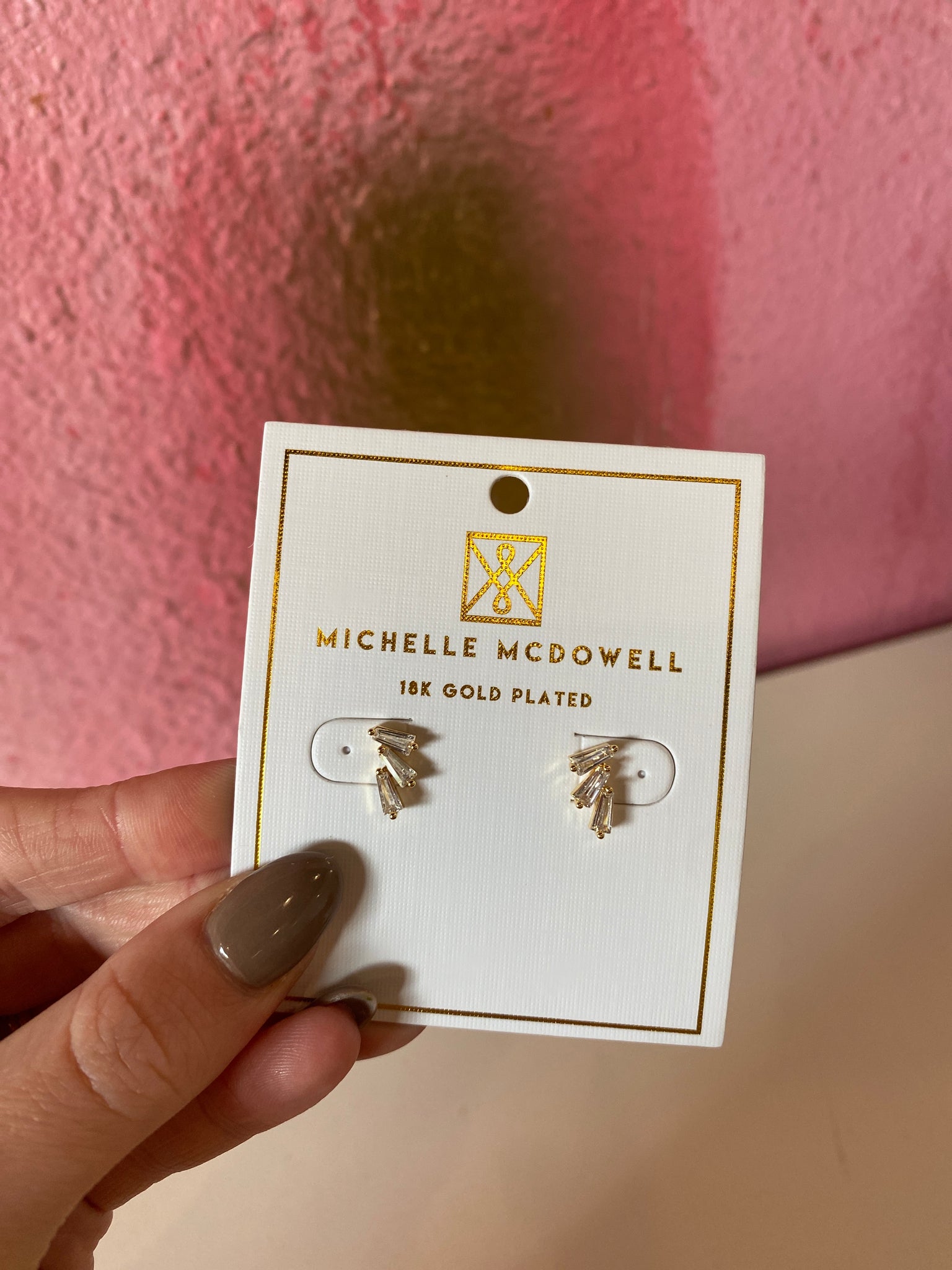 Jenny Earrings- Gold-K. Ellis Boutique