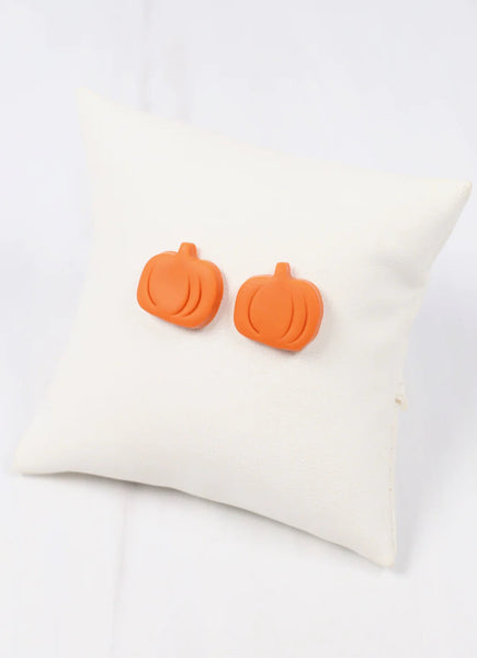 Great Pumpkin Earrings - Orange-K. Ellis Boutique