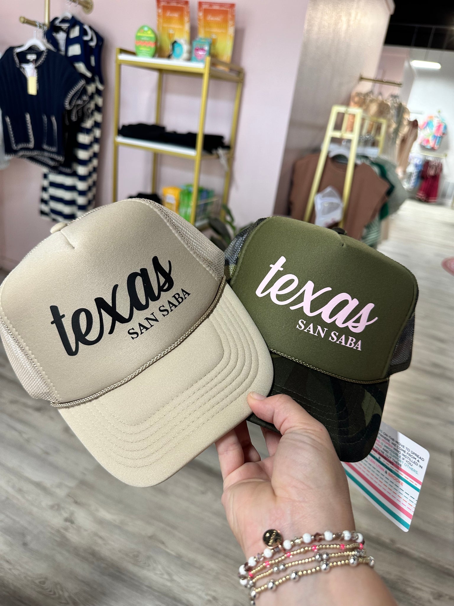 San Saba Trucker Hat-K. Ellis Boutique