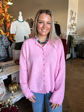 Pink Promise Cardigan-Cardigans-K. Ellis Boutique