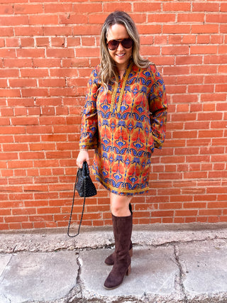 Boho Shift Mini- Toffee-K. Ellis Boutique