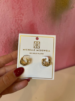 Melanie Earrings- Gold-K. Ellis Boutique