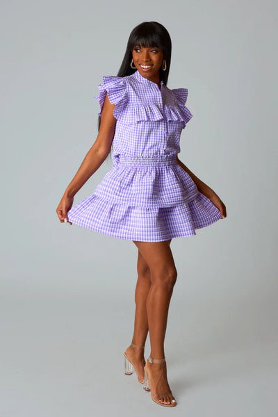 BuddyLove Sue Sue Outfit Set - Lilac-K. Ellis Boutique