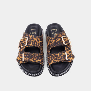 CHARLOTTE Leopard Print Sandals-Shoe-K. Ellis Boutique