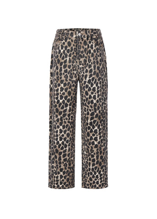 FRNCH- Bobtail Pant- Leopard-K. Ellis Boutique