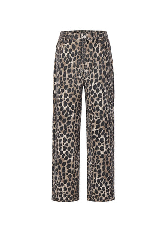 FRNCH- Bobtail Pant- Leopard-K. Ellis Boutique