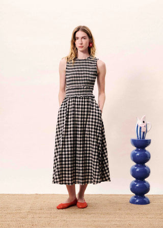 SAQUAREMA Dress Black- Frnch-Midi/Maxi Dress-K. Ellis Boutique