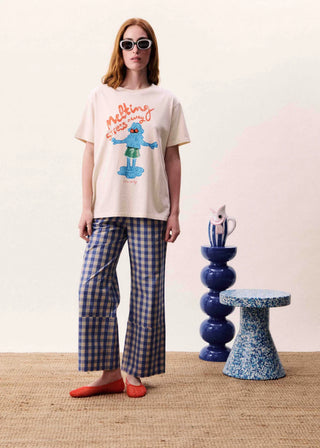 MARIS Trousers Azure Blue-Pant-K. Ellis Boutique