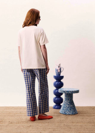 MARIS Trousers Azure Blue-Pant-K. Ellis Boutique