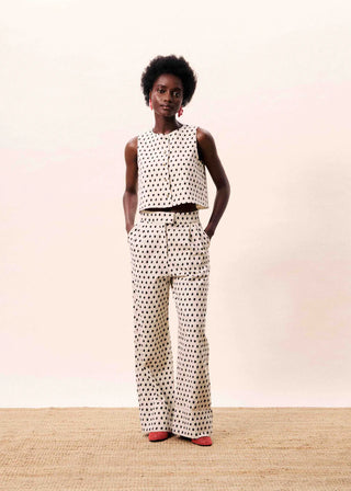 Isolde Pant Creame- FRNCH-K. Ellis Boutique