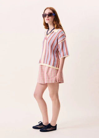 MISSY TOP IN VIOLINE-Short Sleeve Top-K. Ellis Boutique