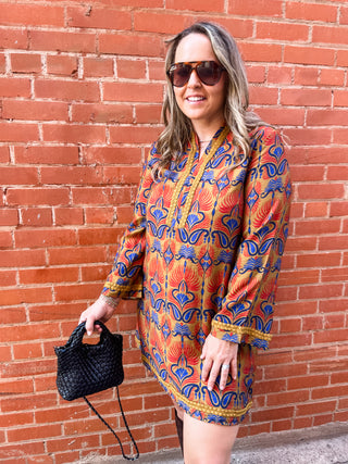 Boho Shift Mini- Toffee-K. Ellis Boutique